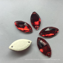 Светло-красный Красный Natteve шить на камни бусины